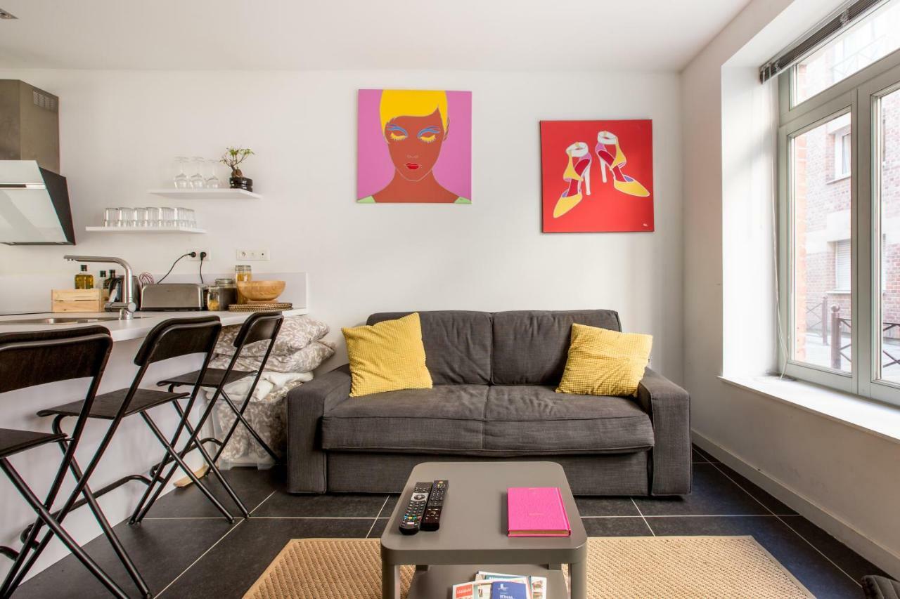 Charmant Appartement Au Coeur Du Vieux ลีลล์ ภายนอก รูปภาพ
